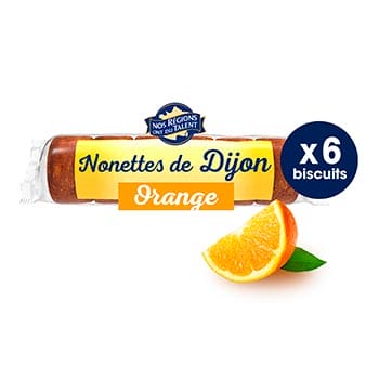 ***PROMO***Nonnettes de Dijon à l'orange Nos Régions ont du Talent 200g