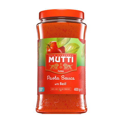 Mutti Pasta Sauce with Basil (400g)