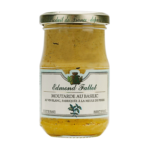 Edmond Fallot Dijon Mustard with Basil (205g)