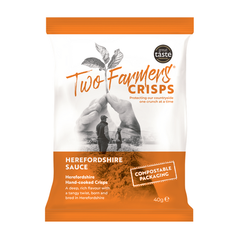 Two Farmers Herefordshire Sauce Crisps (40g)
