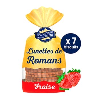 ***PROMO***Lunettes de Romans fraise Nos Régions ont du Talent 350g