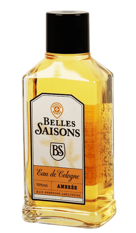 ***PROMO***eau de cologne ambree - flacon 250 ml - BELLES SAISONS