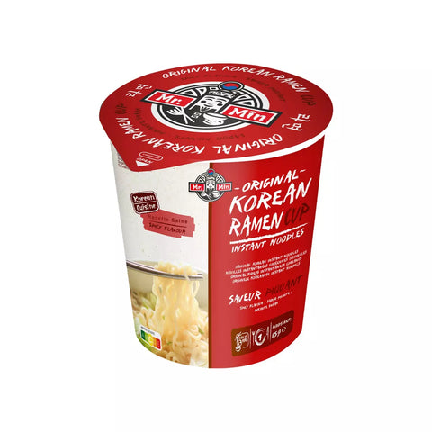 MR MIN Cup Korean Spicy Flavor Ramen Noodles