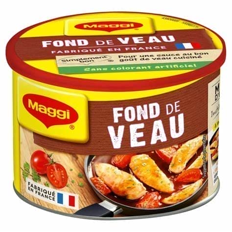 Maggi bouillon fond de veau fabrique france 110g