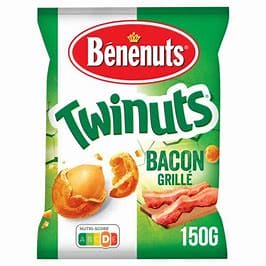 Benenuts Twinuts saveur Balcon grillé 150g