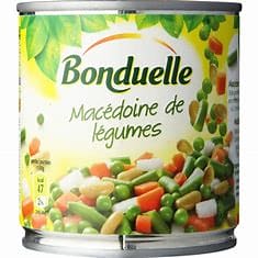 Bonduelle la macédoine de légumes 800g