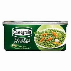 Cassegrain petits pois and carottes 200g