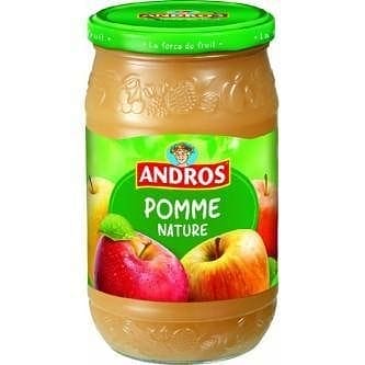 Andros Dessert pomme nature, bocal 750g freeshipping - Mon Panier Latin