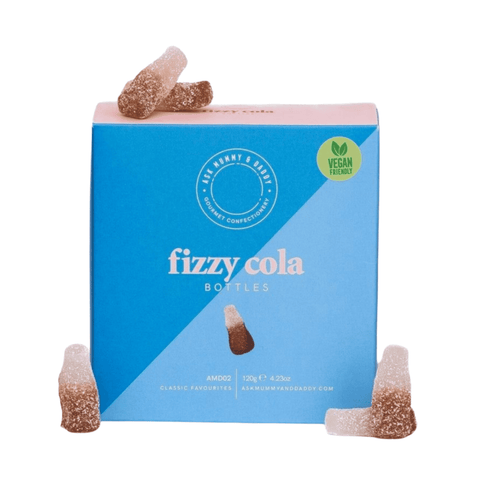 Ask Mummy & Daddy Fizzy Cola Bottles (120g)