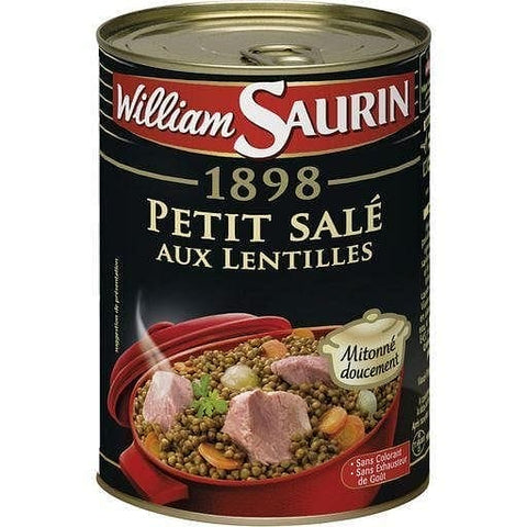 William Saurin Petit Salé with Lentils, No Colorants 840g