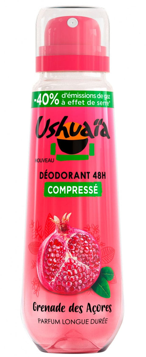 Ushuaia Déodorant Compressé 48h Grenade 100 ml