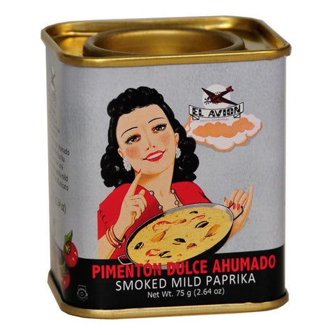 El Avion Vintage Smoked Mild Paprika in Retro Tin (75g)