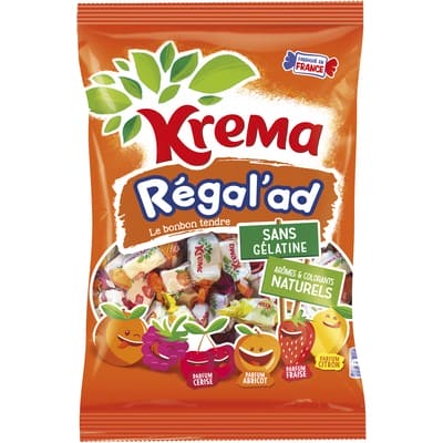 KREMA Regal'ad bonbons tendres - 380g