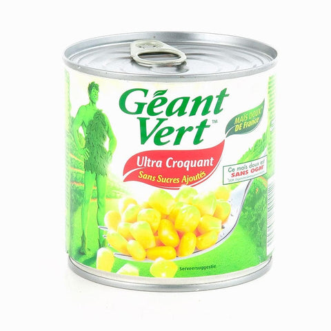 GEANT VERT Maïs Ultra croquant sans sucre ajoute 1/2 -285g