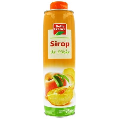 BELLE FRANCE Sirop de Pêche -75cl