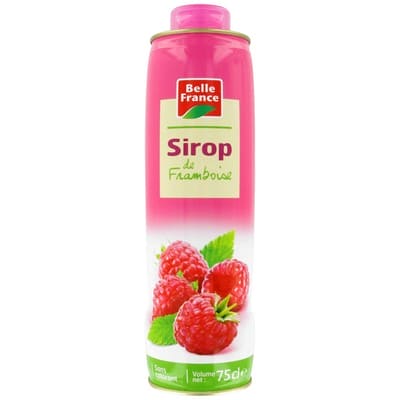 BELLE FRANCE Sirop Framboise -75cl