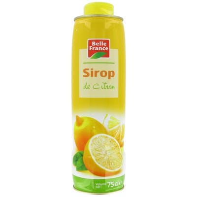 BELLE FRANCE Sirop Citron -75cl