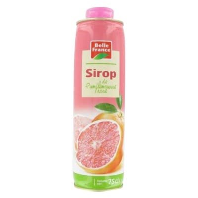 BELLE FRANCE Sirop pamplemousse Rose -75cl