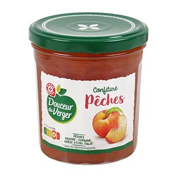 Douceur de Verger Confiture pêche 370g