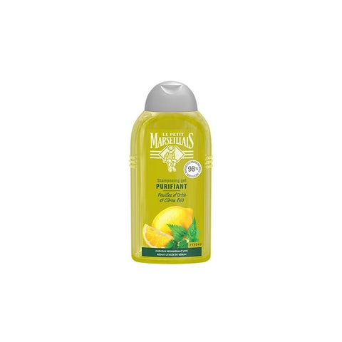 Le Petit Marseillais Shampoing Gel PURIFIANT Ortie blanche et Citron Bio 250 ml