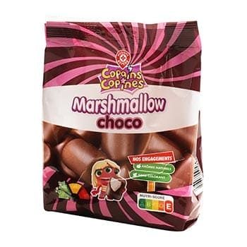 ***PROMO***Copains Copines Marshmallows Enrobes chocolat - 160g