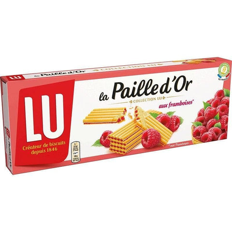 Paille dOr Gaufrettes aux framboises 170g freeshipping - Mon Panier Latin