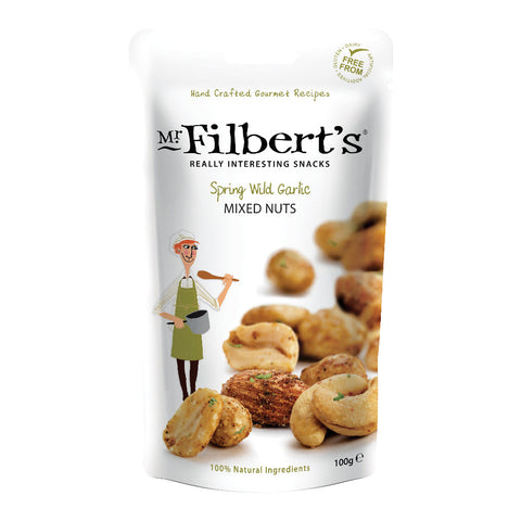 Mr Filbert's Spring Wild Garlic Mixed Nuts (100g)