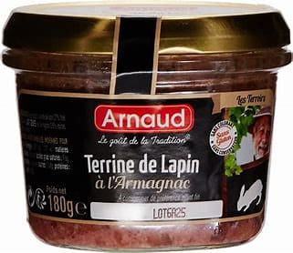 ARNAUD Terrine de lapin 180g