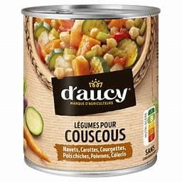 D'Aucy legumes pour couscous -800g