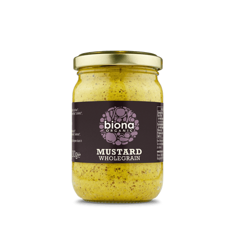 Biona Organic Wholegrain Mustard (200g)