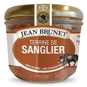 Jean Brunet Terrine de Sanglier 180g freeshipping - Mon Panier Latin