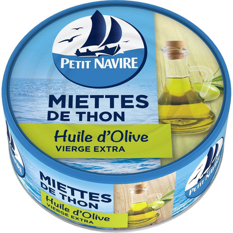 Petit Navire Miettes de thon huile d'olive vierge extra 160g freeshipping - Mon Panier Latin