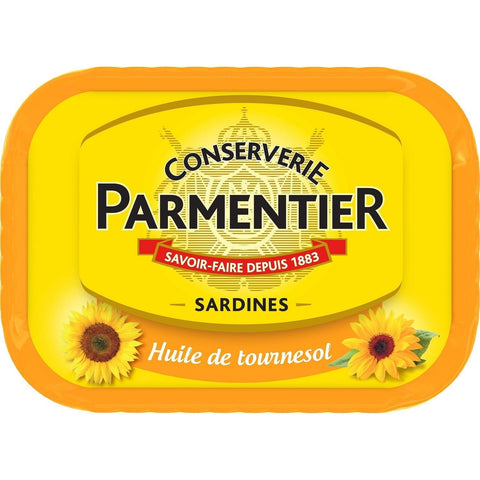 Parmentier Sardines Huile 135g freeshipping - Mon Panier Latin