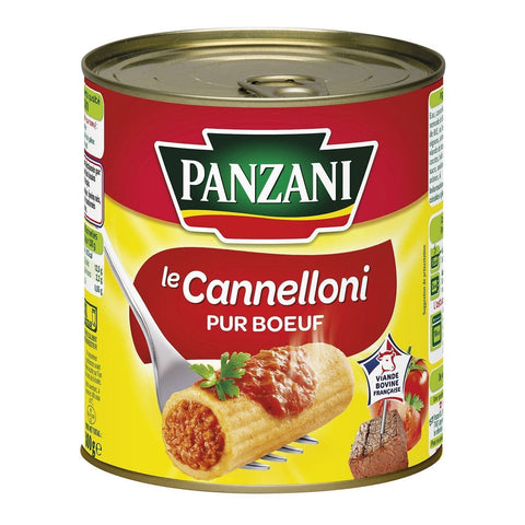 Panzani Cannelloni pur bœuf 800 g freeshipping - Mon Panier Latin