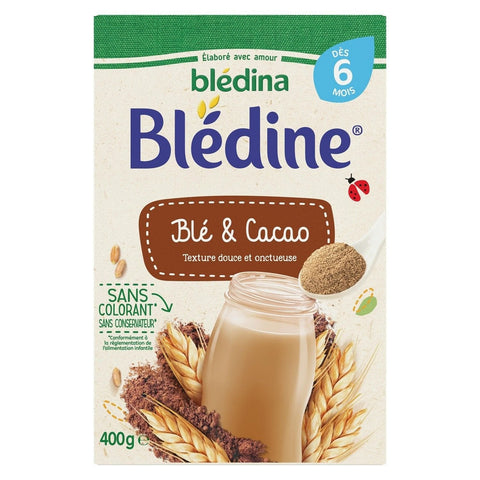 Bledine Cereales en poudre saveur chocolat des 6 mois 400g freeshipping - Mon Panier Latin