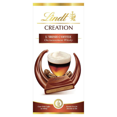 LINDT CREATION Chocolat lait Irish coffee 150 g freeshipping - Mon Panier Latin