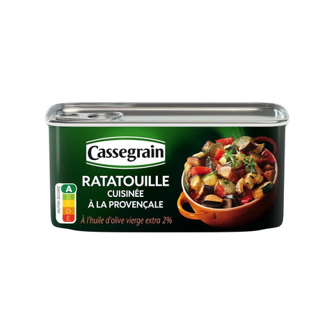 Cassegrain Ratatouille cuisinee a  la provena§ale et huile d'olive 185g freeshipping - Mon Panier Latin