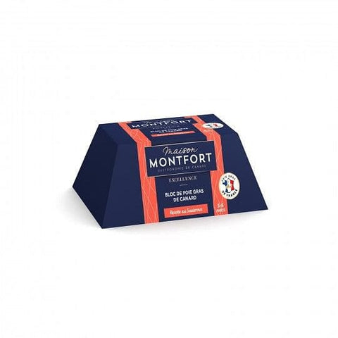 Maison Montfort - Bloc de foie gras de canard au sauternes 200g freeshipping - Mon Panier Latin