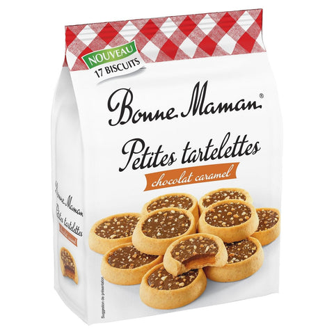 Bonne Maman - Biscuits petites tartelettes chocolat caramel - 250g freeshipping - Mon Panier Latin