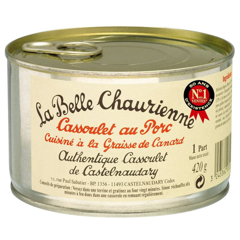 La Belle Chaurienne Cassoulet au porc 420g freeshipping - Mon Panier Latin