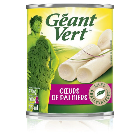 Geant Vert Cœurs de palmiers sans conservateurs 220g freeshipping - Mon Panier Latin