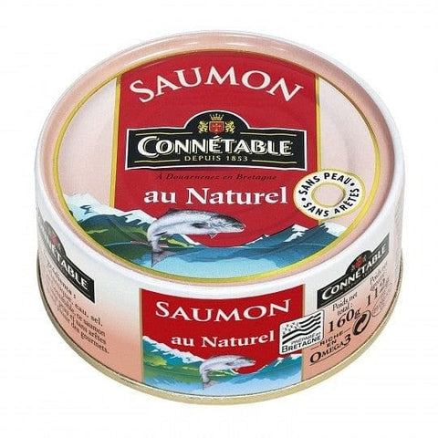 Connetable Saumon Atlantique au naturel 112g freeshipping - Mon Panier Latin