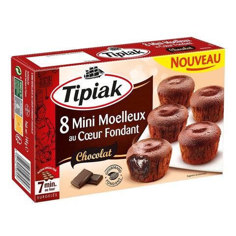 Tipiak Mini moelleux au cœur fondant chocolat 8 pieces de 144g freeshipping - Mon Panier Latin