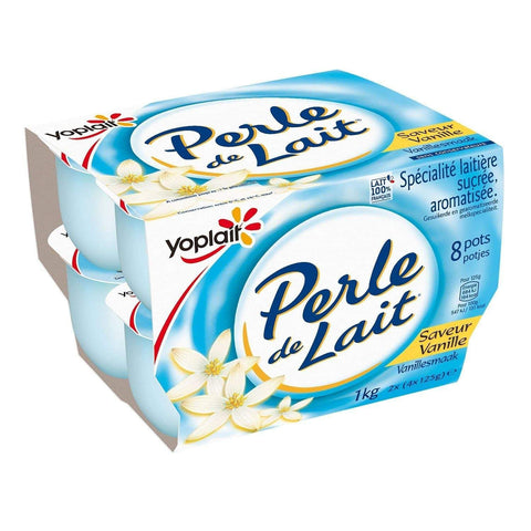 Perle de Lait Specialite laitiere vanille 8x125g freeshipping - Mon Panier Latin