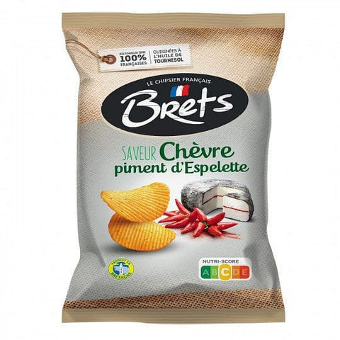 Bret's - Chips saveur chevre & piment d'Espelette 125g freeshipping - Mon Panier Latin