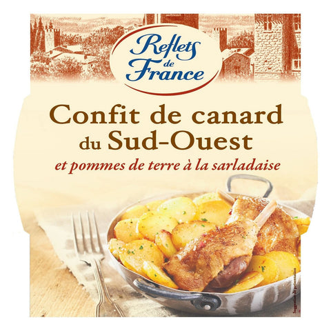 Reflets de France Confit de canard pomme de terre sarladaise 300g freeshipping - Mon Panier Latin