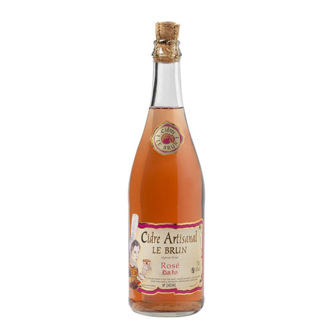 Le Brun Cidre Artisanal Rose 4%vol. - 75cl freeshipping - Mon Panier Latin