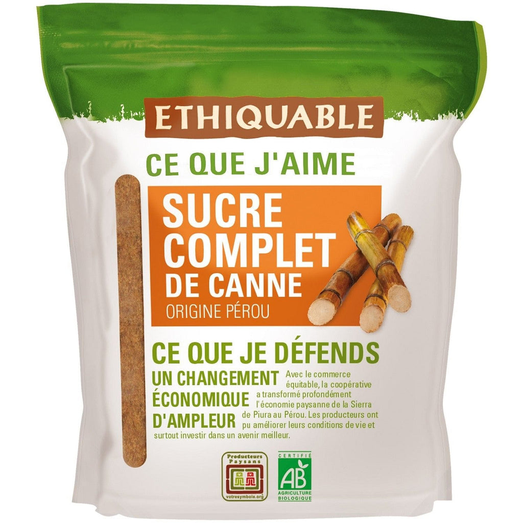 Ethiquable Organic sugar Muscovado complete of cane – Mon Panier Latin
