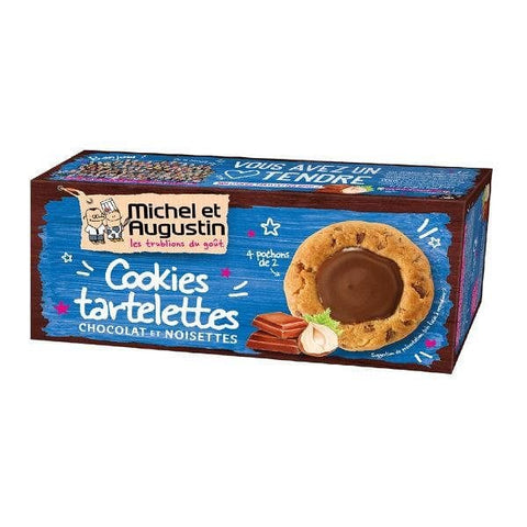 Michel et Augustin Cookies tartelettes chocolat noisette  115g freeshipping - Mon Panier Latin