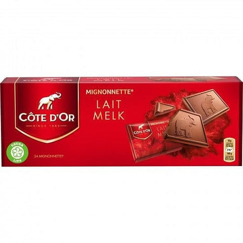 Cote d'Or - Chocolat mignonette lait - la boite de 24 - 240 g freeshipping - Mon Panier Latin